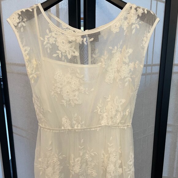 Alloy Apparel White/Cream Lace Dress - Picture 2 of 6